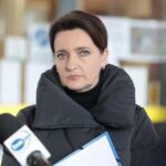 02.02.2022. Kielce. Konferencja posłanek KO. Na zdjęciu: Marzeny Okły-Drewnowicz - poseł / Wiktor Taszłow / Radio Kielce