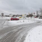 03.02.2022. Kielce. Płatny parking przy Rezerwacie Kadzielnia / Wiktor Taszłow / Radio Kielce