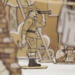 05.02.2022. Kielce. Tekturowe Miasteczko w Muzeum Zabawek i Zabawy / Wiktor Taszłow / Radio Kielce