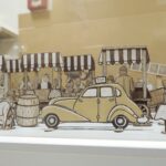 05.02.2022. Kielce. Tekturowe Miasteczko w Muzeum Zabawek i Zabawy / Wiktor Taszłow / Radio Kielce