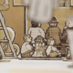 05.02.2022. Kielce. Tekturowe Miasteczko w Muzeum Zabawek i Zabawy / Wiktor Taszłow / Radio Kielce