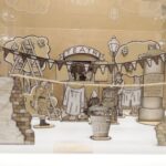 05.02.2022. Kielce. Tekturowe Miasteczko w Muzeum Zabawek i Zabawy / Wiktor Taszłow / Radio Kielce