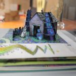 05.02.2022. Kielce. Tekturowe Miasteczko w Muzeum Zabawek i Zabawy / Wiktor Taszłow / Radio Kielce