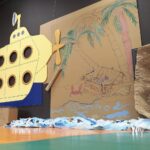 05.02.2022. Kielce. Tekturowe Miasteczko w Muzeum Zabawek i Zabawy / Wiktor Taszłow / Radio Kielce