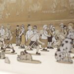 05.02.2022. Kielce. Tekturowe Miasteczko w Muzeum Zabawek i Zabawy / Wiktor Taszłow / Radio Kielce