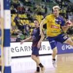 05.02.2022. Kielce. Mecz PGNiG Superligi: Łomża Vive Kielce - Sandra Spa Pogoń Szczecin / Wiktor Taszłow / Radio Kielce