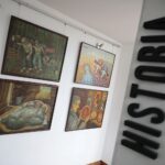 09.02.2022. Kielce. OMPIO. Wystawa obrazów Ottona Grynkiewicza / Wiktor Taszłow / Radio Kielce