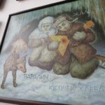 09.02.2022. Kielce. OMPIO. Wystawa obrazów Ottona Grynkiewicza / Wiktor Taszłow / Radio Kielce