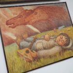 09.02.2022. Kielce. OMPIO. Wystawa obrazów Ottona Grynkiewicza / Wiktor Taszłow / Radio Kielce