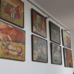 09.02.2022. Kielce. OMPIO. Wystawa obrazów Ottona Grynkiewicza / Wiktor Taszłow / Radio Kielce