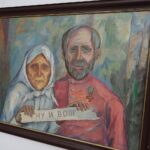 09.02.2022. Kielce. OMPIO. Wystawa obrazów Ottona Grynkiewicza / Wiktor Taszłow / Radio Kielce