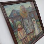 09.02.2022. Kielce. OMPIO. Wystawa obrazów Ottona Grynkiewicza / Wiktor Taszłow / Radio Kielce