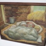 09.02.2022. Kielce. OMPIO. Wystawa obrazów Ottona Grynkiewicza / Wiktor Taszłow / Radio Kielce