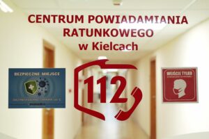 11.02.2022. Kielce. Międzynarodowy Dzień Numeru Alarmowego 112 / Wiktor Taszłow / Radio Kielce
