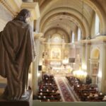 11.02.2022. Kielce. Msza w intencji ludzi chorych / Wiktor Taszłow / Radio Kielce