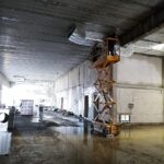 16.02.2022. Nowa Słupia. Budowa Parku Dziedzictwa Gór Świętokrzyskich / Wiktor Taszłow / Radio Kielce