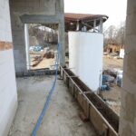 16.02.2022. Nowa Słupia. Budowa Parku Dziedzictwa Gór Świętokrzyskich / Wiktor Taszłow / Radio Kielce