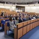 17.02.2022. Kielce. Przekazanie pieniędzy w ramach Funduszu Solidarnościowego na asystentów osób niepełnosprawnych i opiekę wytchnieniową / Wiktor Taszłow / Radio Kielce