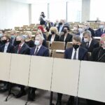 25.02.2022. Kielce. Otwarcie nowego budynku Wydziału Prawa i Nauk Społecznych UJK / Wiktor Taszłow / Radio Kielce