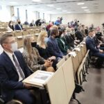 25.02.2022. Kielce. Otwarcie nowego budynku Wydziału Prawa i Nauk Społecznych UJK / Wiktor Taszłow / Radio Kielce