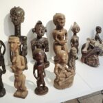 25.02.2022. Kielce. BWA. Wystawa "Tło do autoportretu" Stanisławy Zacharko-Łagowskiej / Wiktor Taszłow / Radio Kielce