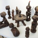 25.02.2022. Kielce. BWA. Wystawa "Tło do autoportretu" Stanisławy Zacharko-Łagowskiej / Wiktor Taszłow / Radio Kielce