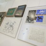 25.02.2022. Kielce. BWA. Wystawa "Tło do autoportretu" Stanisławy Zacharko-Łagowskiej / Wiktor Taszłow / Radio Kielce