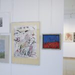 25.02.2022. Kielce. BWA. Wystawa "Tło do autoportretu" Stanisławy Zacharko-Łagowskiej / Wiktor Taszłow / Radio Kielce