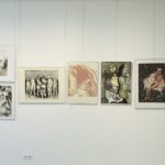 25.02.2022. Kielce. BWA. Wystawa "Tło do autoportretu" Stanisławy Zacharko-Łagowskiej / Wiktor Taszłow / Radio Kielce