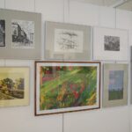 25.02.2022. Kielce. BWA. Wystawa "Tło do autoportretu" Stanisławy Zacharko-Łagowskiej / Wiktor Taszłow / Radio Kielce