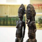 25.02.2022. Kielce. BWA. Wystawa "Tło do autoportretu" Stanisławy Zacharko-Łagowskiej / Wiktor Taszłow / Radio Kielce