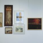 25.02.2022. Kielce. BWA. Wystawa "Tło do autoportretu" Stanisławy Zacharko-Łagowskiej / Wiktor Taszłow / Radio Kielce