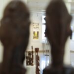 25.02.2022. Kielce. BWA. Wystawa "Tło do autoportretu" Stanisławy Zacharko-Łagowskiej / Wiktor Taszłow / Radio Kielce