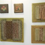 25.02.2022. Kielce. BWA. Wystawa "Tło do autoportretu" Stanisławy Zacharko-Łagowskiej / Wiktor Taszłow / Radio Kielce