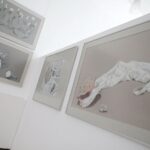 25.02.2022. Kielce. BWA. Wystawa "Tło do autoportretu" Stanisławy Zacharko-Łagowskiej / Wiktor Taszłow / Radio Kielce