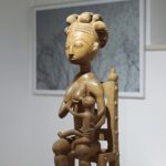 25.02.2022. Kielce. BWA. Wystawa "Tło do autoportretu" Stanisławy Zacharko-Łagowskiej / Wiktor Taszłow / Radio Kielce