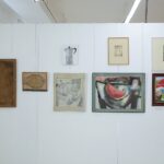 25.02.2022. Kielce. BWA. Wystawa "Tło do autoportretu" Stanisławy Zacharko-Łagowskiej / Wiktor Taszłow / Radio Kielce