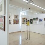 25.02.2022. Kielce. BWA. Wystawa "Tło do autoportretu" Stanisławy Zacharko-Łagowskiej / Wiktor Taszłow / Radio Kielce