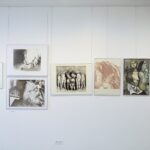 25.02.2022. Kielce. BWA. Wystawa "Tło do autoportretu" Stanisławy Zacharko-Łagowskiej / Wiktor Taszłow / Radio Kielce