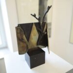 25.02.2022. Kielce. BWA. Wystawa "Tło do autoportretu" Stanisławy Zacharko-Łagowskiej / Wiktor Taszłow / Radio Kielce