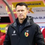 26.02.2022. Kielce. Mecz Korona Kielce - Stomil Olsztyn. Na zdjęciu: Leszek Ojrzyński - trener Korony Kielce / Wiktor Taszłow / Radio Kielce