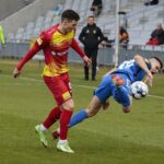 26.02.2022. Kielce. Mecz Korona Kielce - Stomil Olsztyn / Wiktor Taszłow / Radio Kielce