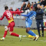 26.02.2022. Kielce. Mecz Korona Kielce - Stomil Olsztyn / Wiktor Taszłow / Radio Kielce