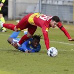 26.02.2022. Kielce. Mecz Korona Kielce - Stomil Olsztyn / Wiktor Taszłow / Radio Kielce