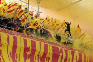 26.02.2022. Kielce. Mecz Korona Kielce - Stomil Olsztyn / Wiktor Taszłow / Radio Kielce