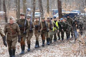 26.02.2022. Zgórsko. Marsz Pamięci Żołnierzy Niezłomnych / Wiktor Taszłow / Radio Kielce