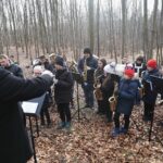 26.02.2022. Zgórsko. Marsz Pamięci Żołnierzy Niezłomnych / Wiktor Taszłow / Radio Kielce