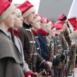 27.02.2022. Małogoszcz. Obchody 159. rocznicy Powstania Styczniowego / Wiktor Taszłow / Radio Kielce