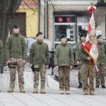 27.02.2022. Małogoszcz. Obchody 159. rocznicy Powstania Styczniowego / Wiktor Taszłow / Radio Kielce