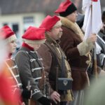 27.02.2022. Małogoszcz. Obchody 159. rocznicy Powstania Styczniowego / Wiktor Taszłow / Radio Kielce